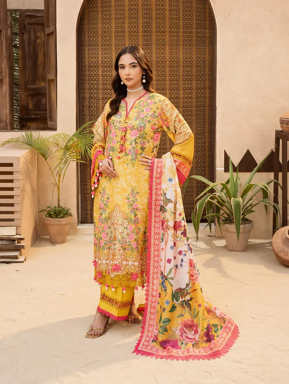 DP-01A Printed Lawn