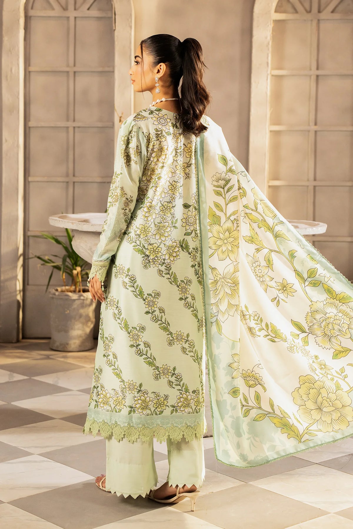SP-05A Unstitched 3 Pcs Printed Cambric