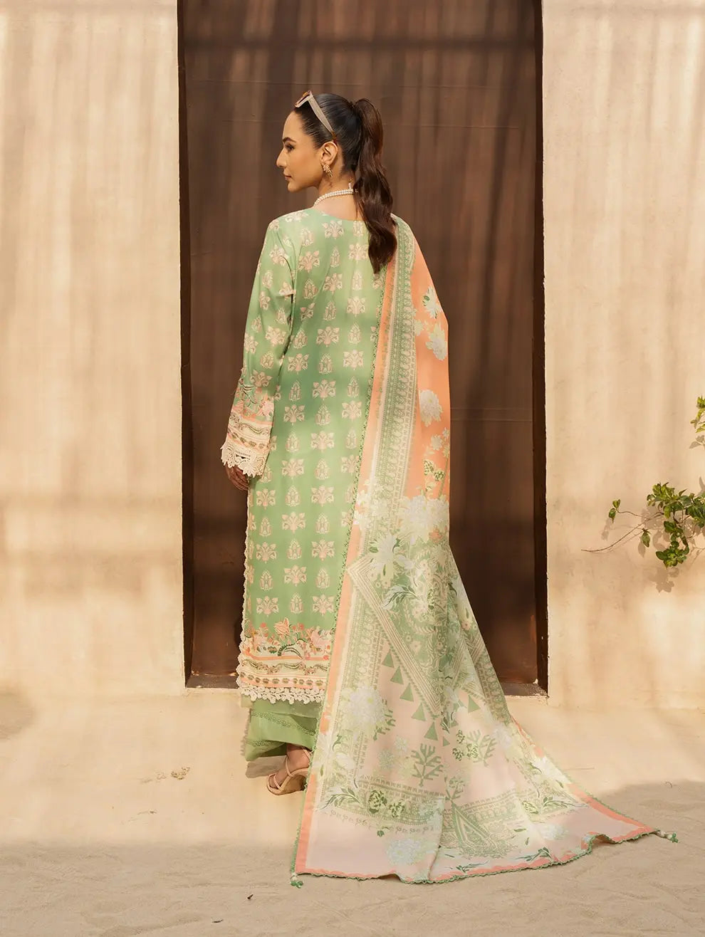 DP-06B Unstitched 3 Pcs Printed Cambric
