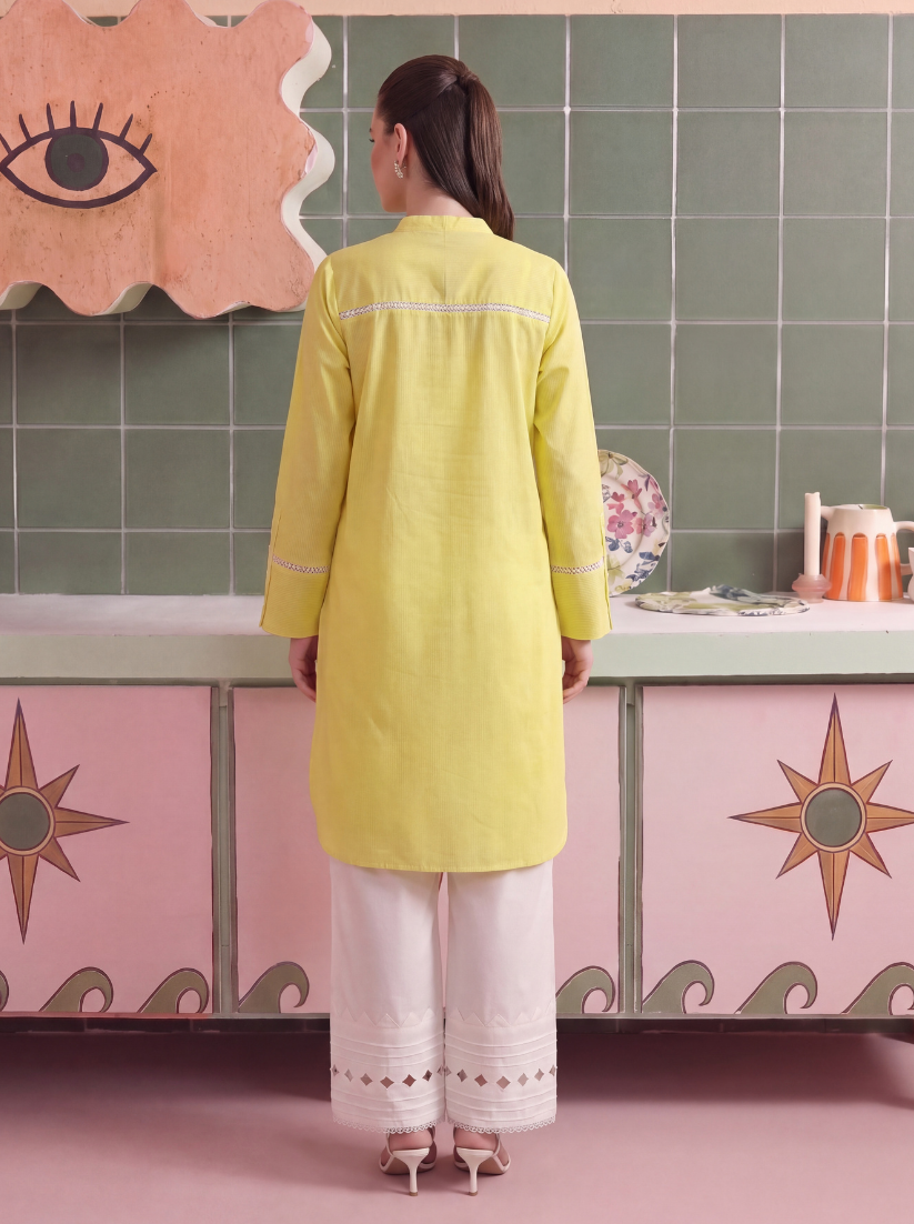 Buttercup Stitched Solid 2 Piece Suit