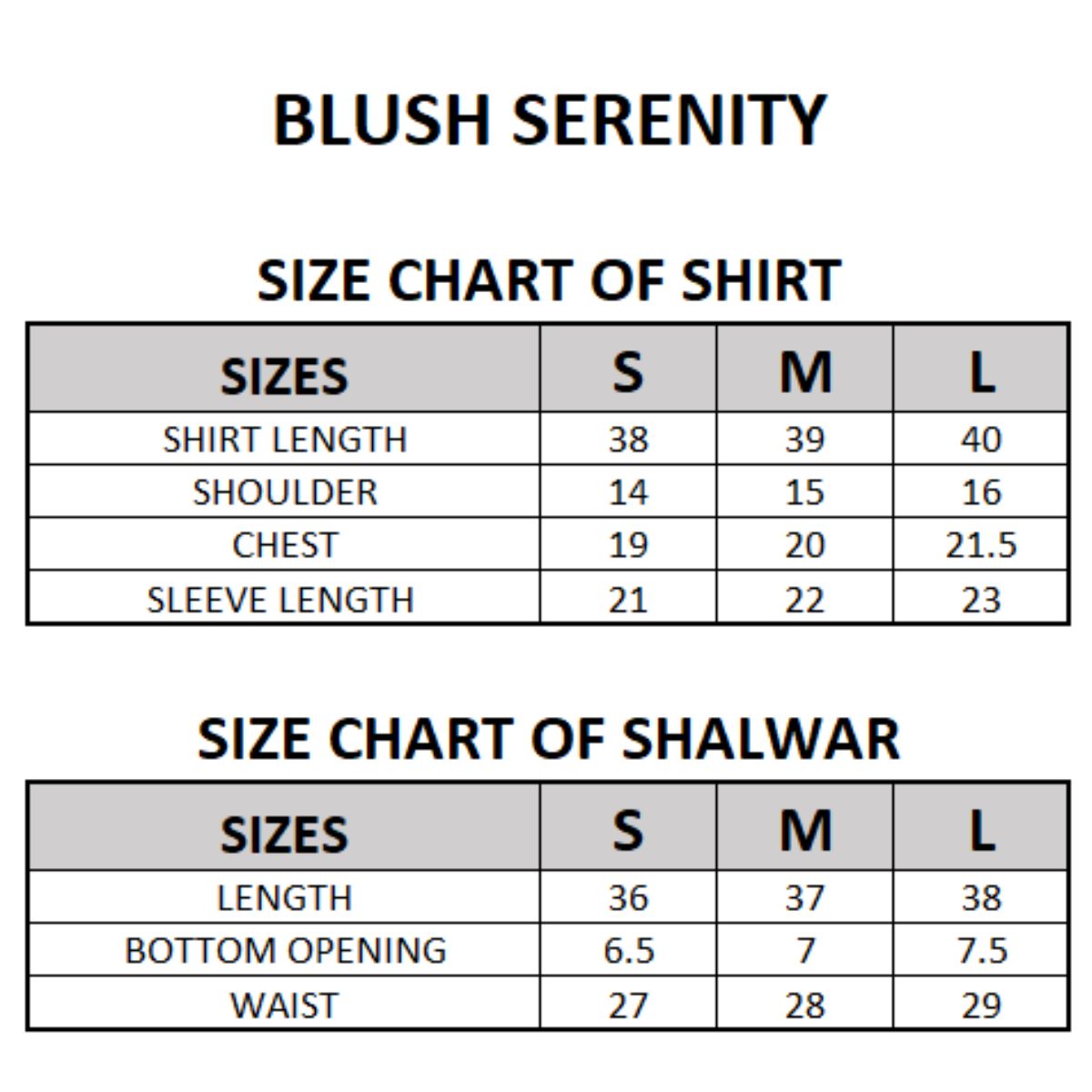 Size Guide