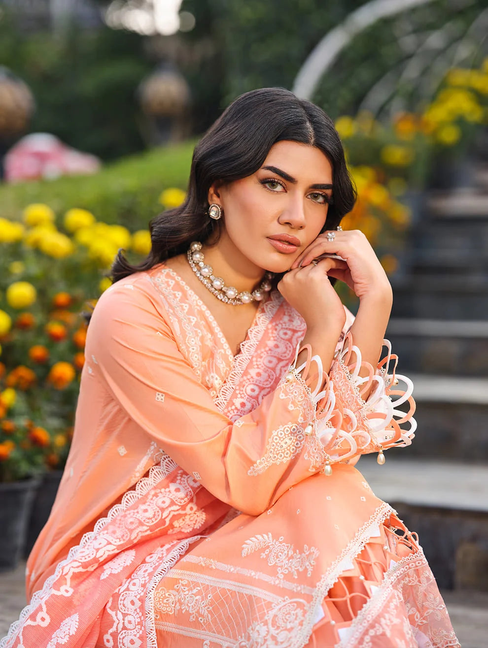 MLL-02  BLUSH GARDENIA