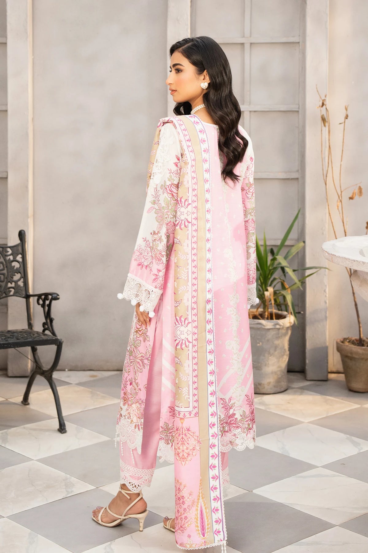 SP-01A  Unstitched 3 Pcs  Printed Cambric